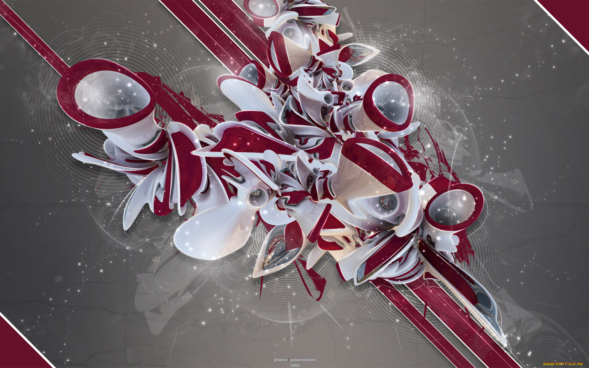 3, , abstract, 